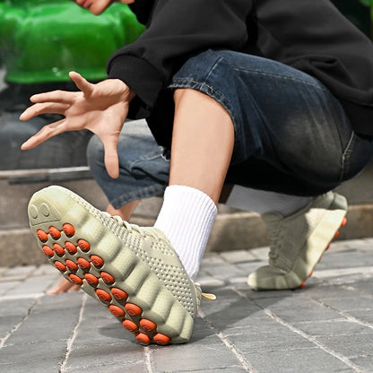 Brand Men Casual Shoes Thick Sole Soft Fashion Sneakers Summer Breathable Male Walking Shoes Zapatillas Hombre 88217 Mens Shoes