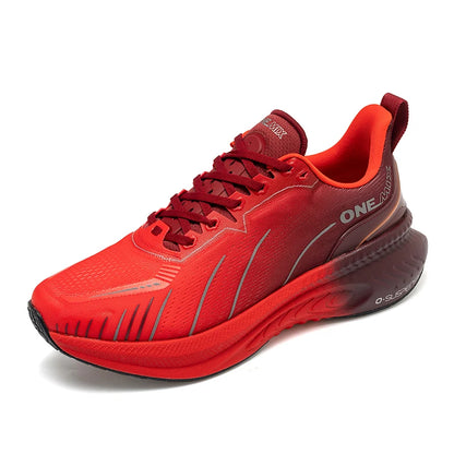 ONEMIX Nouvelles chaussures de course à amorti pour hommes, adaptées aux coureurs intensifs, à lacets, sportives, pour femmes, antidérapantes, d'extérieur, athlétiques, baskets pour hommes