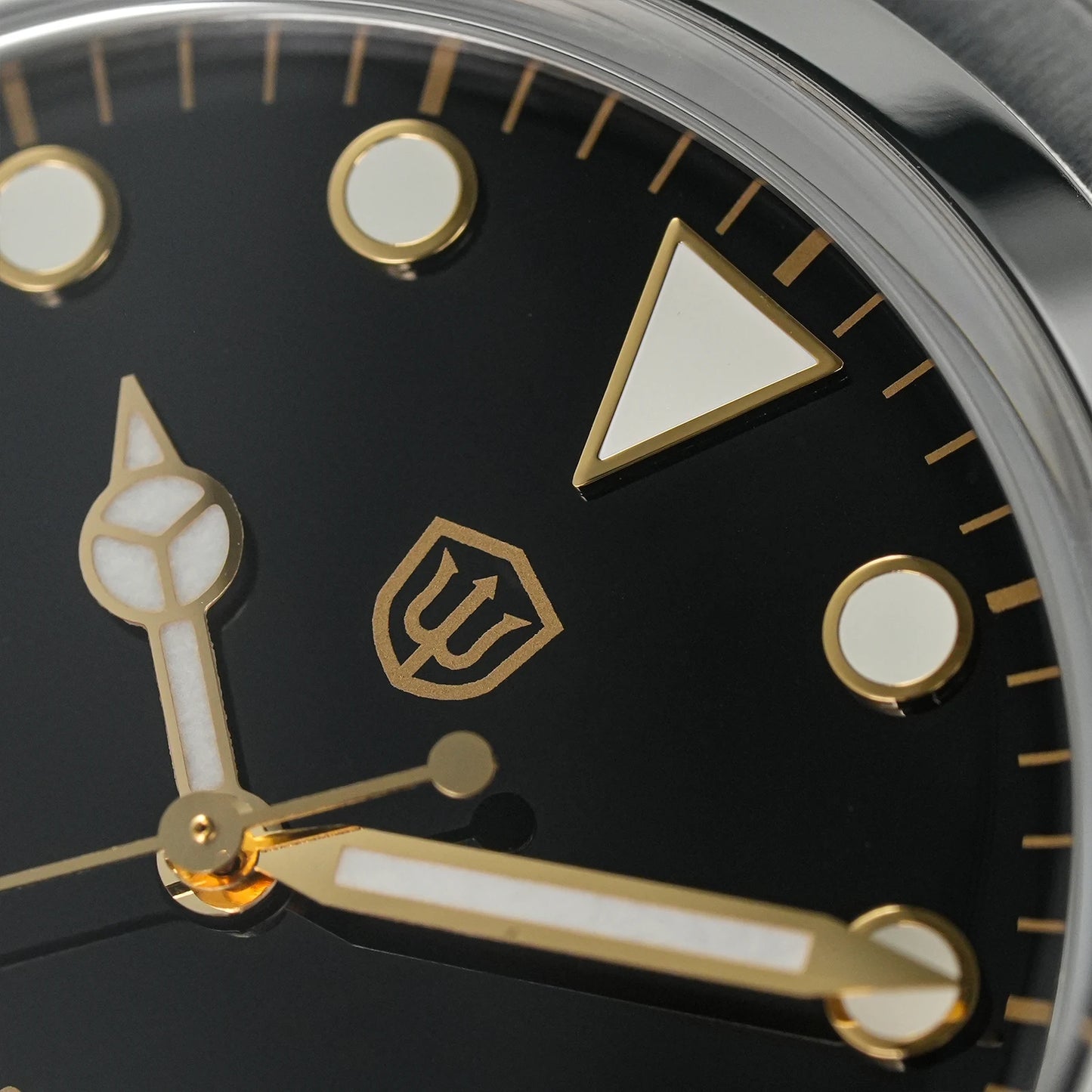 Relógio Watchdives WD1016 V3 37mm com movimento VH31 Sweep em aço inoxidável, safira de luxo, impermeável 100m, relógio para homem com caixa de oferta