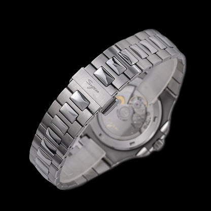 Reloj de hombre Sugess automático mecánico, movimiento Miyota 9015, esfera MOP, luminoso, resistente al agua 5bar, brazalete de lujo S466
