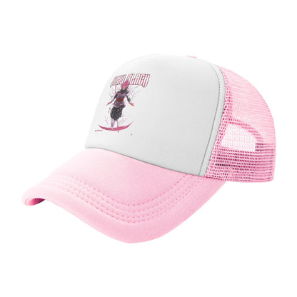 Dragon Ball Black Goku Trucker Cap Men Women  Hat Sun Hat Sports Cap Adjustable Polyester Mesh Baseball Cap Summer