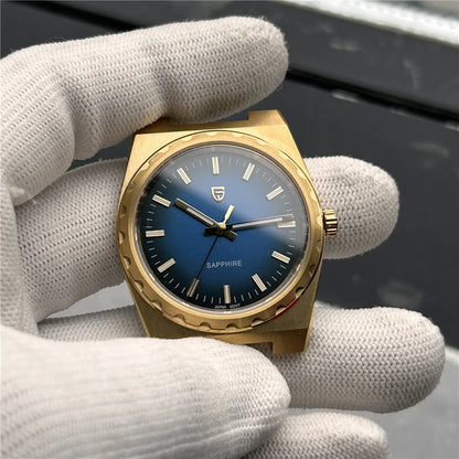 PAGANI DESIGN Men's Quartz Watches Ultra-Thin 7mm Series 222 Sapphire Stainless Steel Waterproof Watches for Man reloj hombre