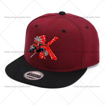 Spidermans Cap Women Men Plain Snapback Hat High Quality Adult Hip Hop Baseball Cap Men Women Outdoor Leisure Baseball Hat gift