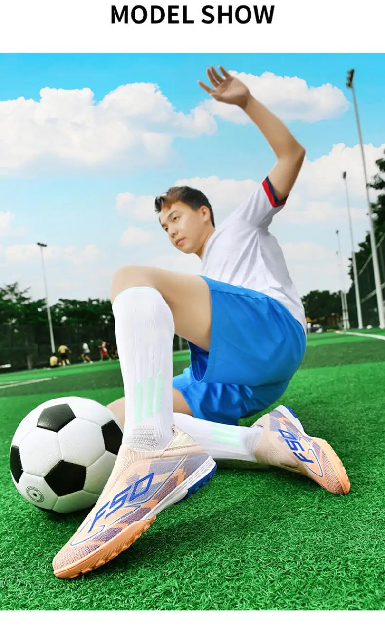 Quality Soccer Cleats for Men Soccer Shoes Society Football Boots Football Shoes Sneakers Unisex Soccer Boots
