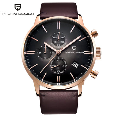 2026 New PAGANI DESIGN Brand Luxury Watches For Men Automatic Date Watch Waterproof Chronograph VK67 Movement Relogio Masculino