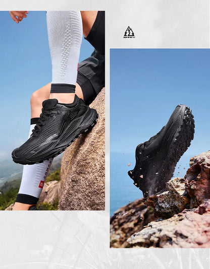 361 Degrees WUXIA 2.0 leichter, weicher, luftiger, reaktionsfreudiger, rutschfester, vielseitiger Outdoor-Wanderschuh für Herren 672542201