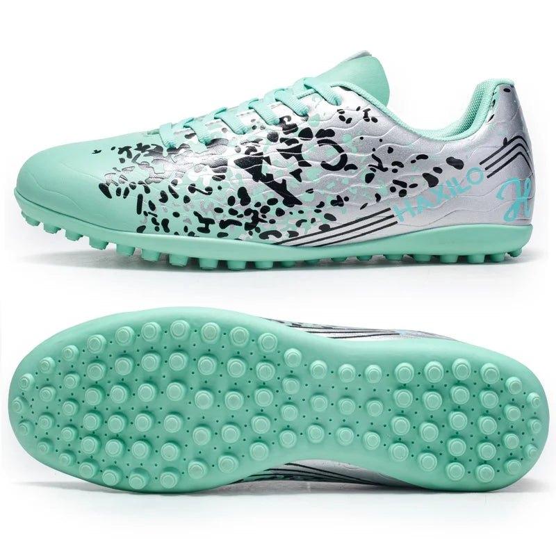 Nouvelles chaussures de football pour hommes, idéales pour les matchs sur gazon, l'entraînement et le soccer, crampons antidérapants, pour intérieur et extérieur, baskets de futsal de haute qualité, meilleures ventes.
