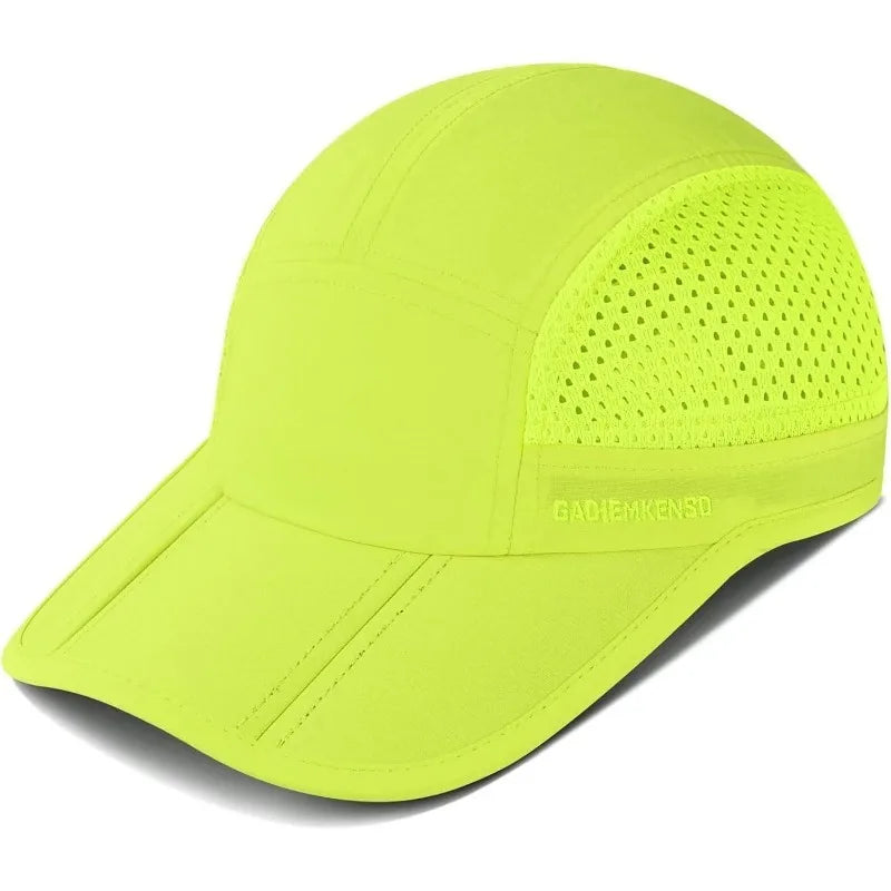 GADIEMKENSD Lightweight Running Cap Sun Hat for Trekking Hiking Quick Dry Breathable Outdoor Sports Unisex