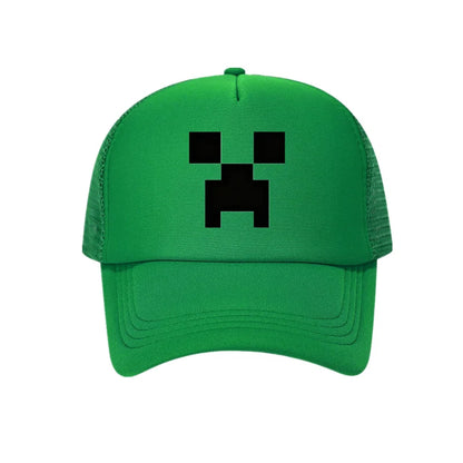 Gra cyberpunkowa Totem Nieśmiertelnego Kapelusza Cosplay Unisex Czapka z daszkiem w stylu pikselowym Akcesoria outdoorowe