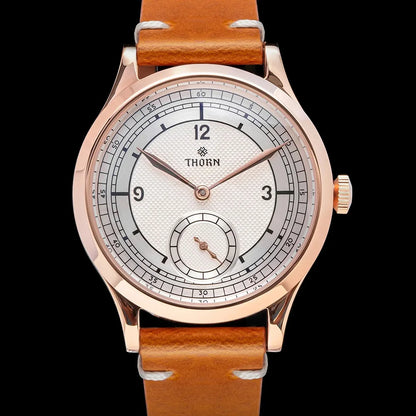 Thorn T001 Quartz Watch Fashion Sapphire Waterproof Grilled Men Watch VD78 Movement 316L Stainless Steel Business Luxurys Watch