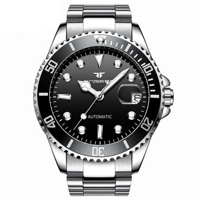 Relojes de pulsera mecánicos BINBOND para hombre, de lujo, luminiscentes, herméticos, automáticos, con tourbillon y esqueletizados