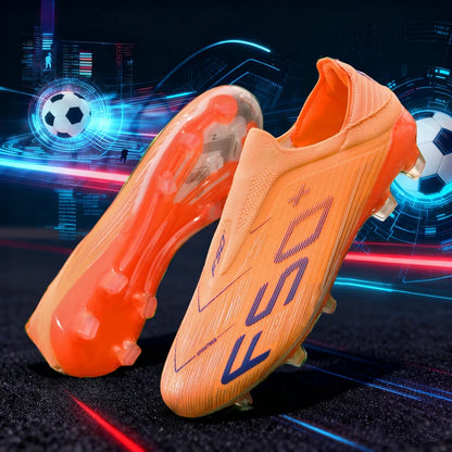 Heren sneakers met grasnoppen Hoogwaardige voetbalschoenen Futsal-voetbalschoenen Antislip voor binnen Populair model met hoge schacht voor buiten