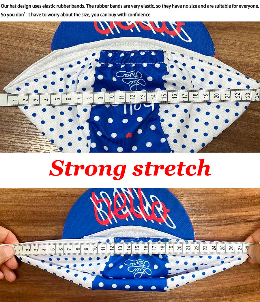 New cycling cap, polyester sweat absorption, fashion trend, unisex, graffiti