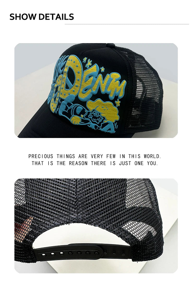 Unisex, Ενδιαφέροντα, με 3D τυπωμένα γράμματα, καπέλα μπέιζμπολ, με αντηλιακή προστασία, με χαρακτήρες κινουμένων σχεδίων, αναπνεύσιμα, με χρωματικά μπλοκ, καπέλα τύπου «trucker», από πλέγμα, ευέλικτα, κ.λπ.