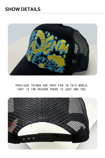 Unisex, Ενδιαφέροντα, με 3D τυπωμένα γράμματα, καπέλα μπέιζμπολ, με αντηλιακή προστασία, με χαρακτήρες κινουμένων σχεδίων, αναπνεύσιμα, με χρωματικά μπλοκ, καπέλα τύπου «trucker», από πλέγμα, ευέλικτα, κ.λπ.