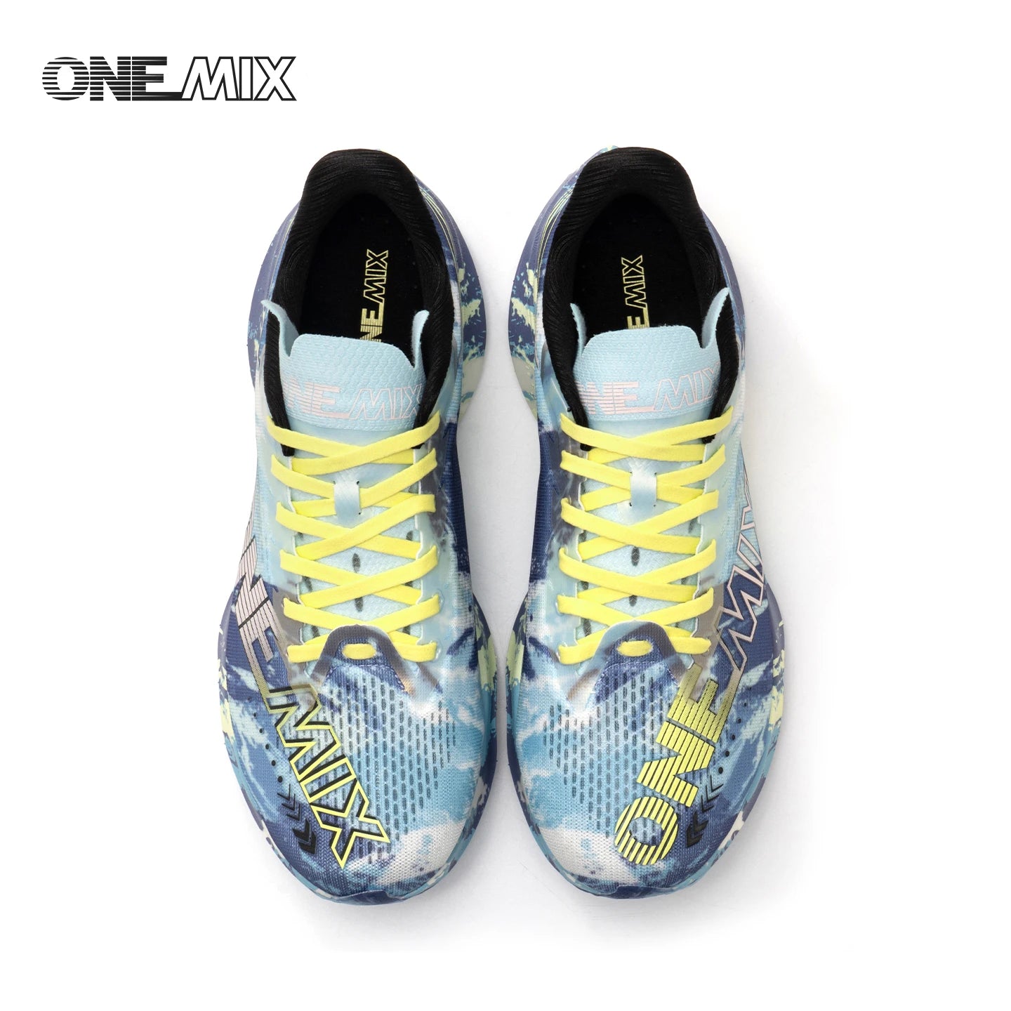 ONEMIX-Nylon Carbon Board Marathon Running Racing Shoes, Professional Stable Support, Shock-relief, Ultra-light Rebound Sneaker
