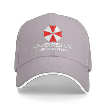 Umbrella Corporation Baseball Cap Retro Adjustable Sandwich Hats for Men Women Breathable Dad Hat Running Golf
