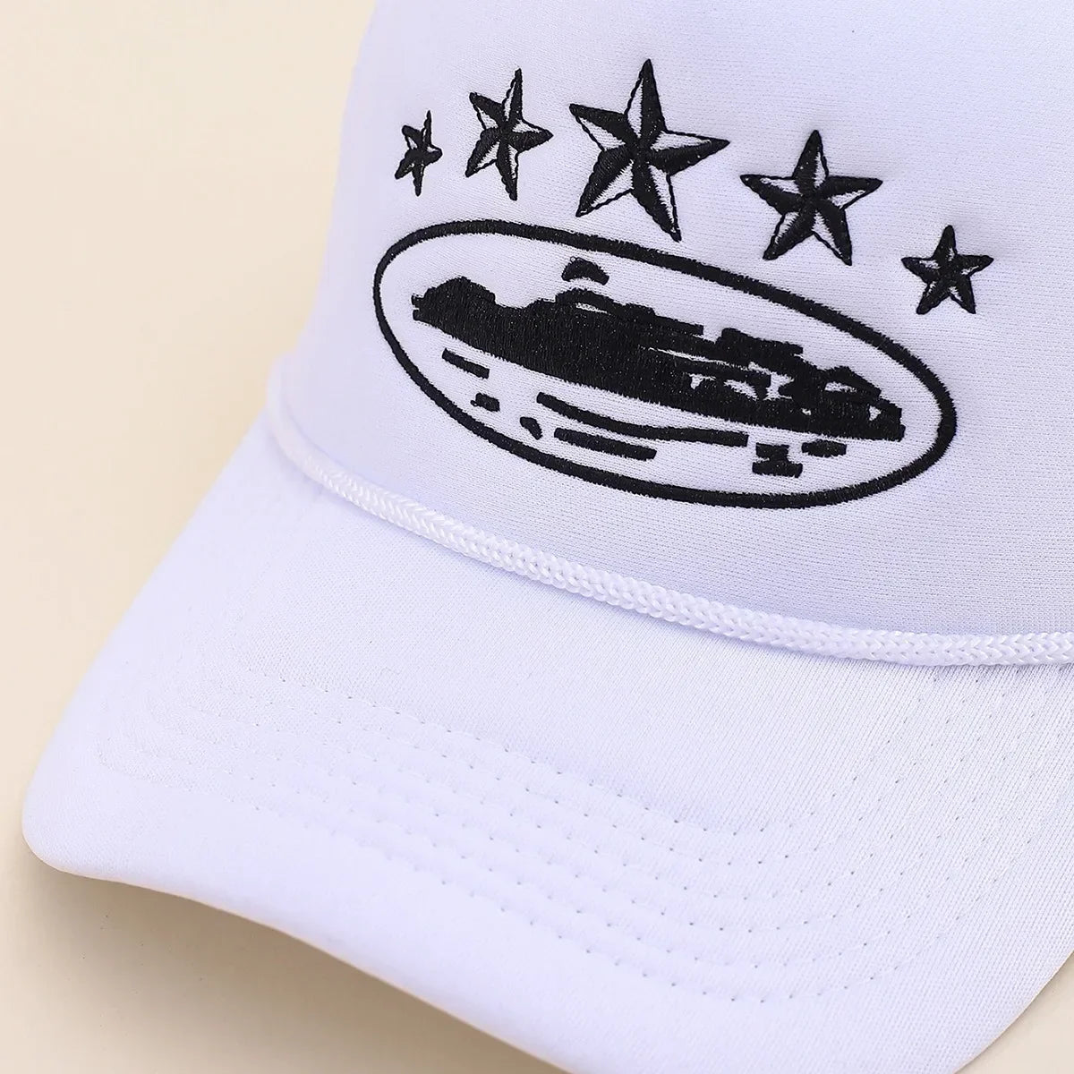 Unisex Men Women Cap Pentagram Embroidery Baseball Net Caps Spring Summer Outdoor Adjustable Casual Hats Sunscreen Hat