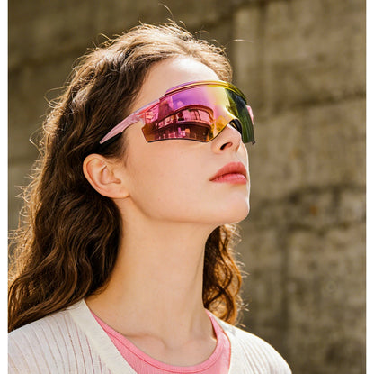 SCVCN Sunglasses for Men New Fashion Cycling Glasses UV400 Lenses Cycling Road Mountain Bike Glasses Women Casual Hiking 2026