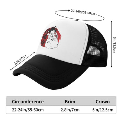 Son Gohan D-Dragon Ball Z Trucker kapica Unisex kapice za prosti čas Trucker delavska kapica Trucker kapica Snapback kapice Mrežaste bejzbolske kapice