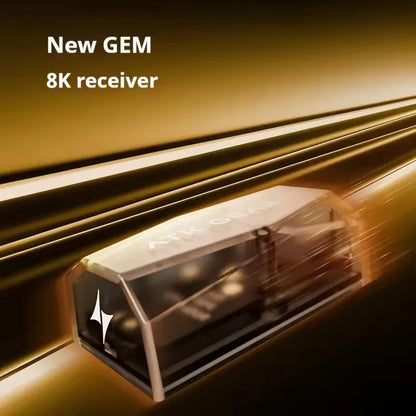 ATK Blazing Sky X1 V2-serien trådlös mus med dubbla lägen Paw 3950ultra 8k återrapporteringsfrekvens anpassad ergonomi e-sport gaming kontorsmus