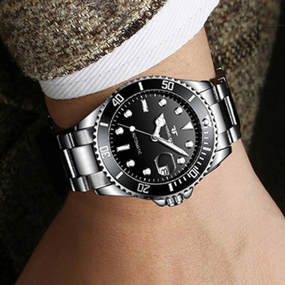 Relojes de pulsera mecánicos BINBOND para hombre, de lujo, luminiscentes, herméticos, automáticos, con tourbillon y esqueletizados