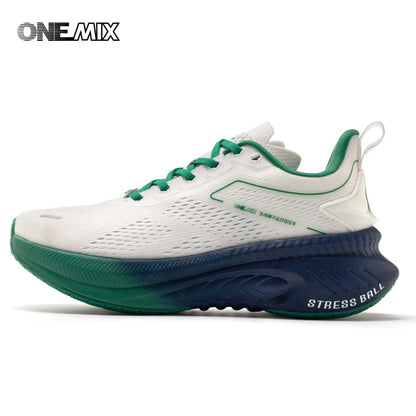 ONEMIX New Style Autumn Winter Men's Running Shoes Outdoor Jogging Cushioning Breathable Lightweight Elastic Sports Sneakers