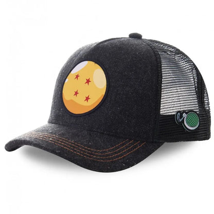 High Quality Dragon Ball Z Styles Anime Son Goku Cotton New Baseball Cap Men Women Hip Hop Dad Adjustable Mesh Hat Trucker Hat