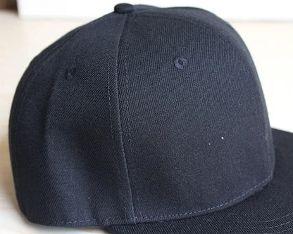 Vergrößert, vertieft, XxxxL, 65 cm, Snapback-Kappe, vollständig geschlossen, für Männer und Frauen, flache Krempe, Hip-Hop-Kappe, passgenau, Sommer-Baseballkappe, Snapback
