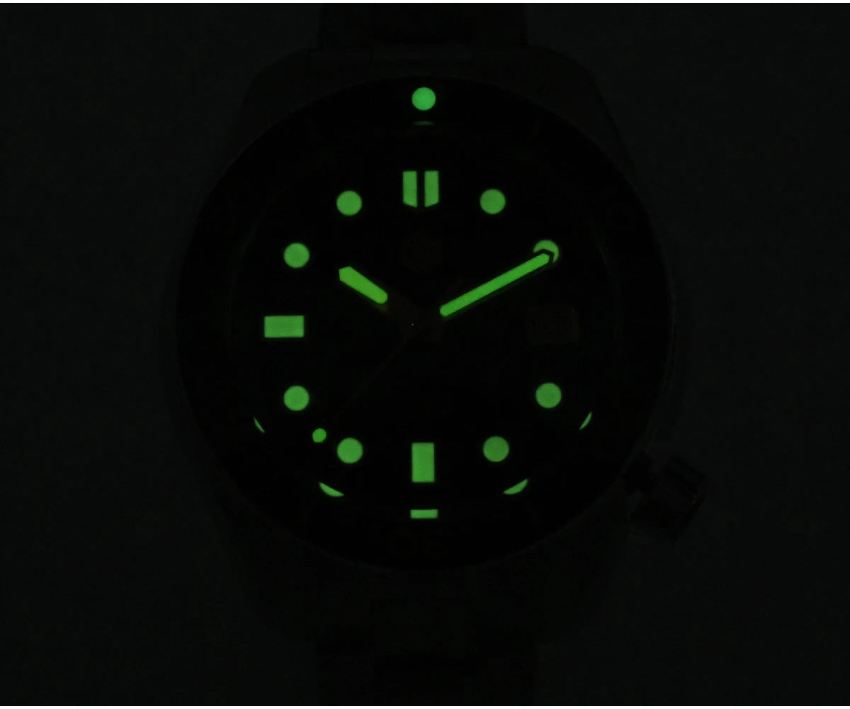 San Martin Design 44mm Men Diver Watch MM300 Sport Steel Vintage NH35 Automatic Mechanical Sapphire Waterproof 300M Lum SN0087