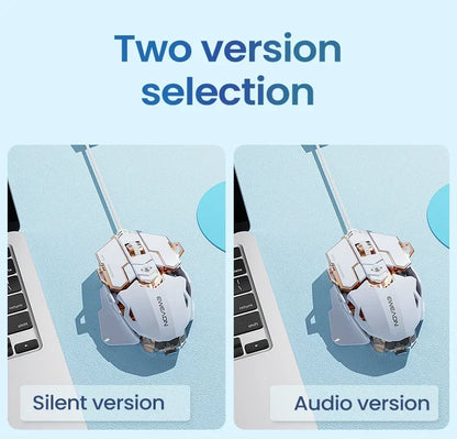 G5 Mechanical E-sports Wired Mouse RGB 9 Button Macro Programming Gaming Mute Mouse 12800 DPI For Desktop Computer Laptop