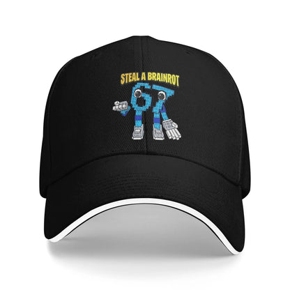 67 Six Seven 6-7 Baseballkeps Populär Steal Brainrot Gaming Meme Sandwich Caps Män Kvinnor Andningsbar Dad Hat Utomhus
