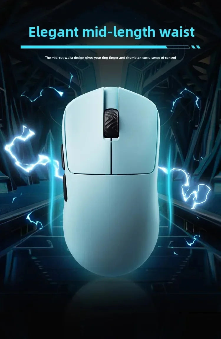 SCYROX V6 neporézna bezdrôtová esports myš 40g 750IPS s 8k prijímačom, rýchlou odozvou 3950, vysokokvalitná 8KHz herná myš