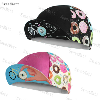 SweetMatt Classic Retro велосипедна шапка – семпла, цветна, с голямо разнообразие от стилове за избор, унисекс размер, бързосъхнеща велосипедна шапка