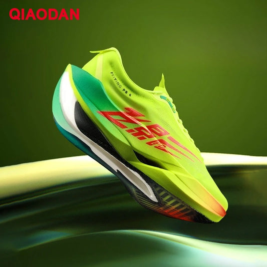 QIAODAN Feiying PB6.0 Pantofi de alergare pentru maraton pentru bărbați, cu placă de carbon pe toată talpa, adidași ușori de sport QDB023261299