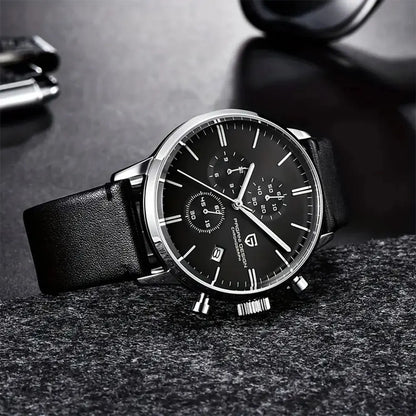 PAGANI DESIGN New 2720K Men Watch VK67 Quartz Wristwatch Multi functional Chronograph Sapphire Glass Waterproof Clock Watch Gift