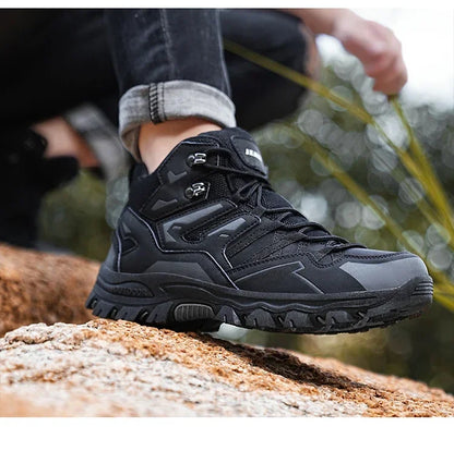 Chaussures de randonnée unisexes imperméables pour hommes et femmes, chaussures d'escalade respirantes et confortables pour l'extérieur, 2024