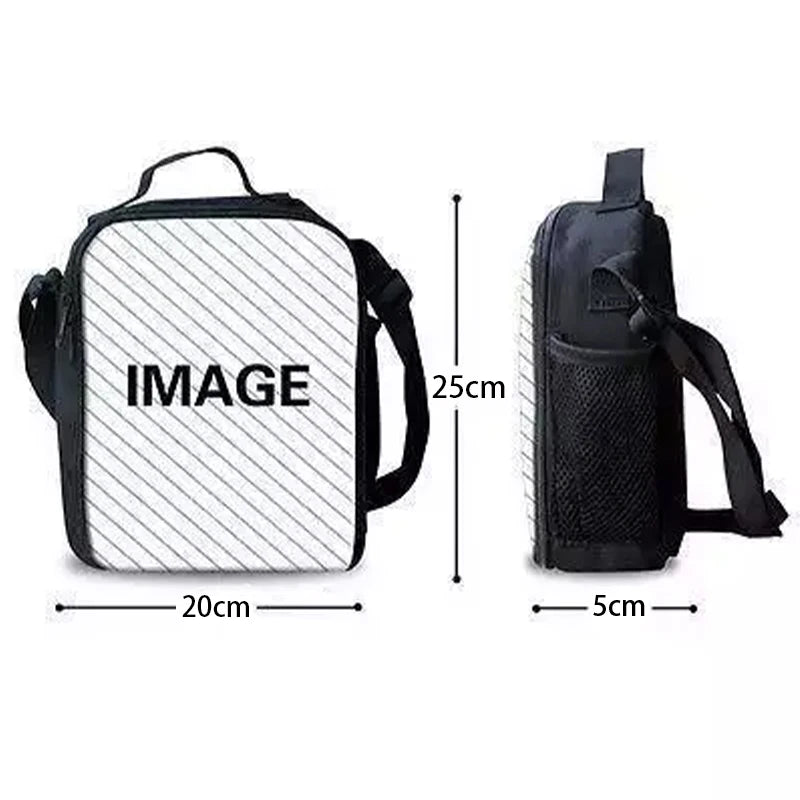 Klassisches FortniteS-Schulrucksack-Set für Kinder mit Lunchtasche und Federmäppchen, große Kapazität, für Jungen und Mädchen, ideales Geschenk