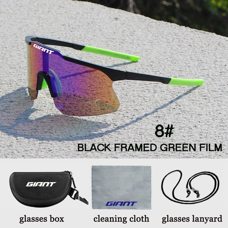 giant long-distance Cycling Glasses super light Men WomenAnti-Fog UV400 Protection MTB Bike Glasses Windproof Sports Eyewear