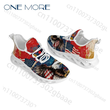 Americké 250 k 250. výročí Dne nezávislosti – chlapecké a dívčí volnočasové boty s personalizovaným exkluzivním designem americké vlajky – stylové sportovní boty pro děti – skladem