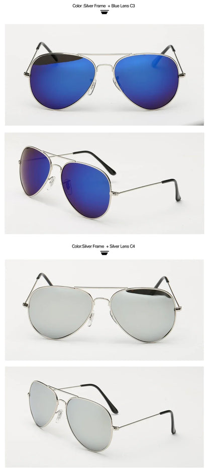 Sunmmer Polarized Sun Glasses Men Women Fashion Luxury Pilot Sunglasses Male UV400 Sunlight Proof Eyewear Female Versatile 3026