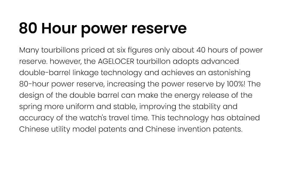 AGELOCER Limited Edition „Ice Never Melts“ Luxuriöse mechanische Handaufzugsuhr mit Free-sprung Crystal Tourbillon