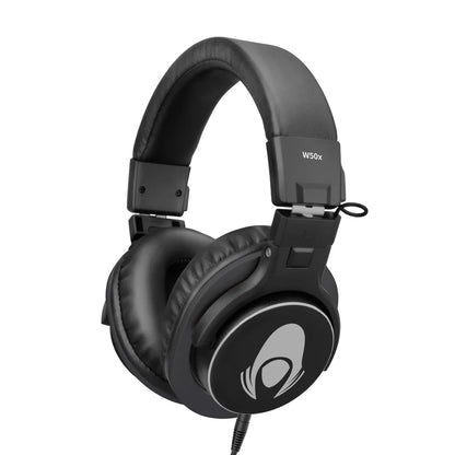 Talomen W50X casque de Studio filaire stéréo professionnel DJ casque sur-oreille moniteur casque avec câble détachable