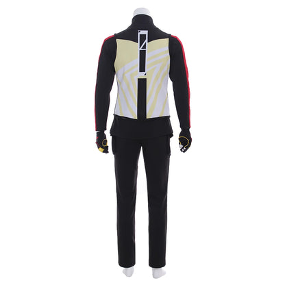 Fato de Cosplay Game Drift para Homem, Uniforme de Batalha Elegante, Conjunto Completo para Halloween, Carnaval e Festas, Disfarce de Combate