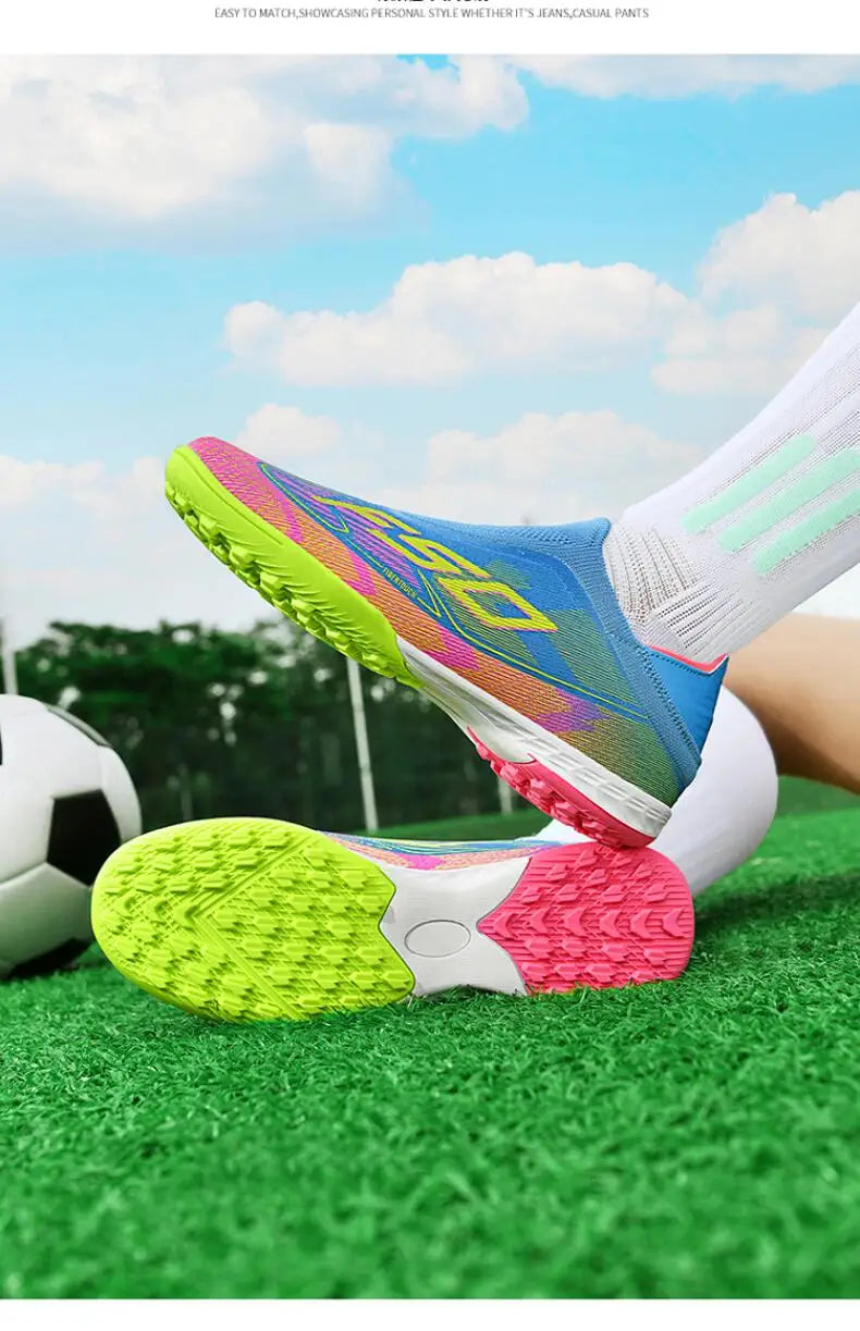 Quality Soccer Cleats for Men Soccer Shoes Society Football Boots Football Shoes Sneakers Unisex Soccer Boots