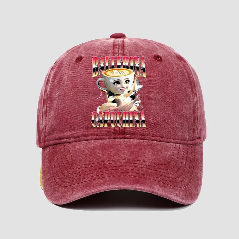 Italian Brainrot Women Men Hats Children's Baseball Cap Accessories Cap Boy Girl Caps Adjustable Men Trucker Sunhat Kids Gift