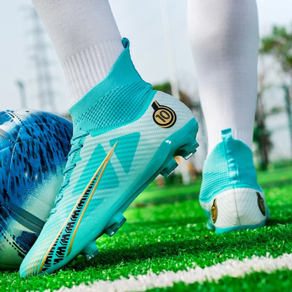 Chaussures de football pour hommes, chaussures de football professionnelles originales résistantes, ultralégères, de qualité supérieure, antidérapantes, rapides