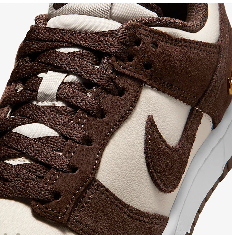 Sapatilhas desportivas Nike Dunk Low autênticas para mulher, de cano baixo, resistentes ao desgaste e respiráveis IO4244-102