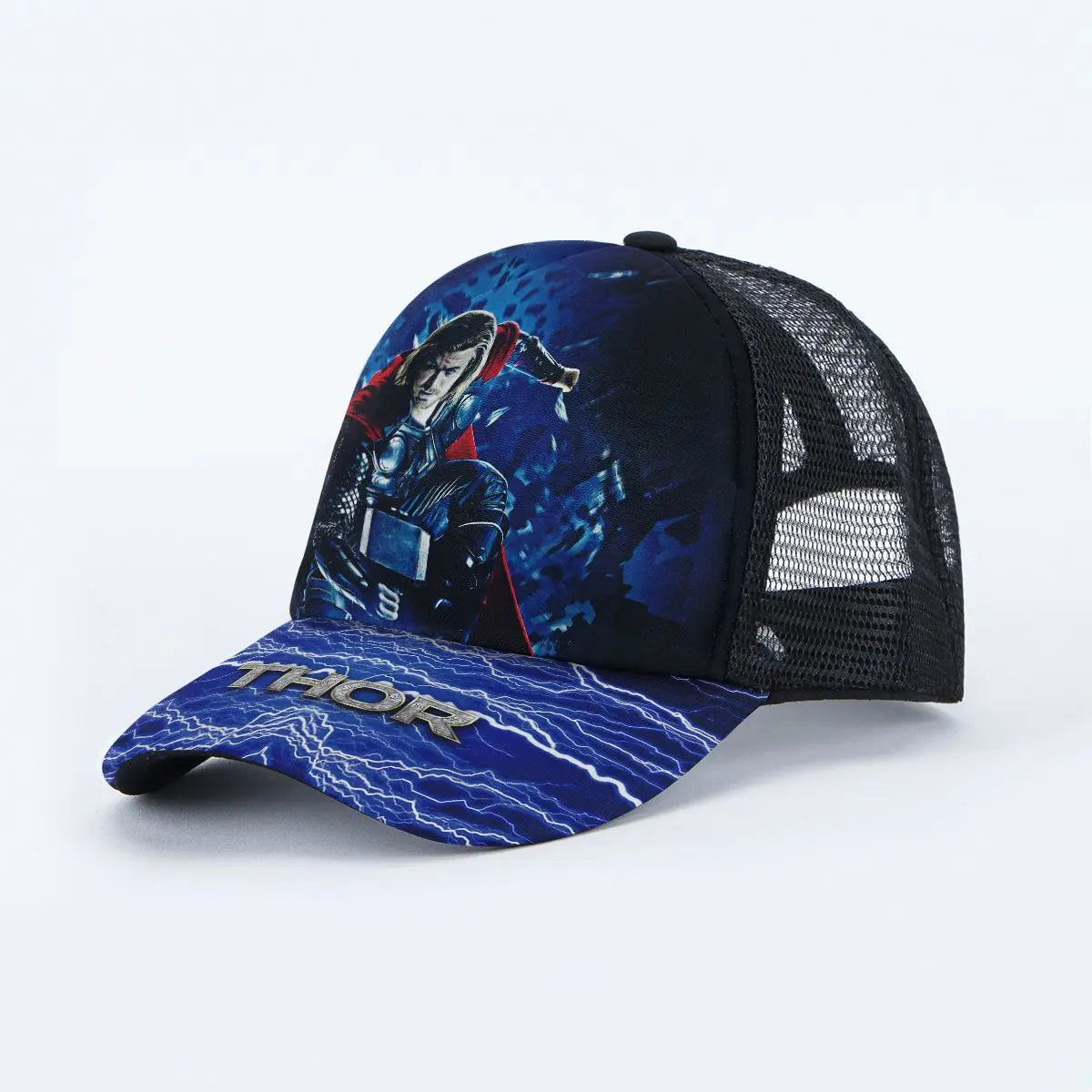 Marvel Avengers Hat Outdoor Sports Baseball Cap Spider-Man Iron Man Cartoon Animation Beach Sun Hat Peaked Hat Children's Gift