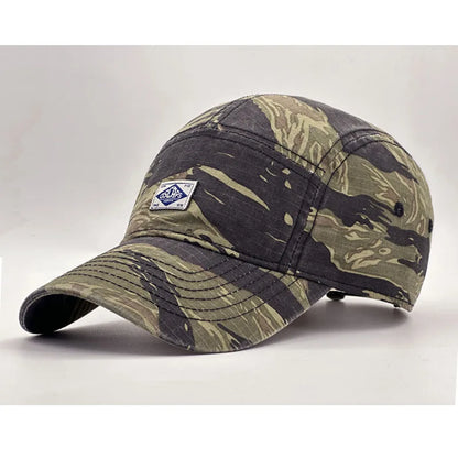 Cappellino da baseball con visiera corta in stile mimetico da lavoro per uomo e donna, cappellino unisex alla moda con visiera per la protezione dal sole all’aperto